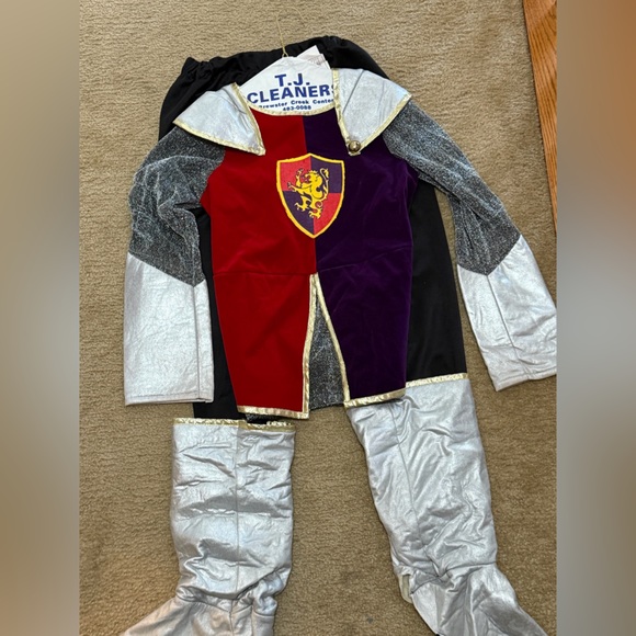 Rubie’s Medieval Knight / Armor Costume – Size Large (Kids / Tween) - Picture 1 of 4